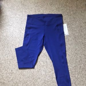 Women Lululemon Blue Athletics Pants